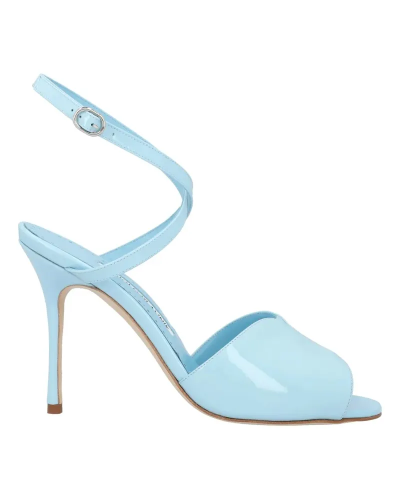Manolo Blahnik Sandalen Hourani 105 Sandal Blue blau Blau