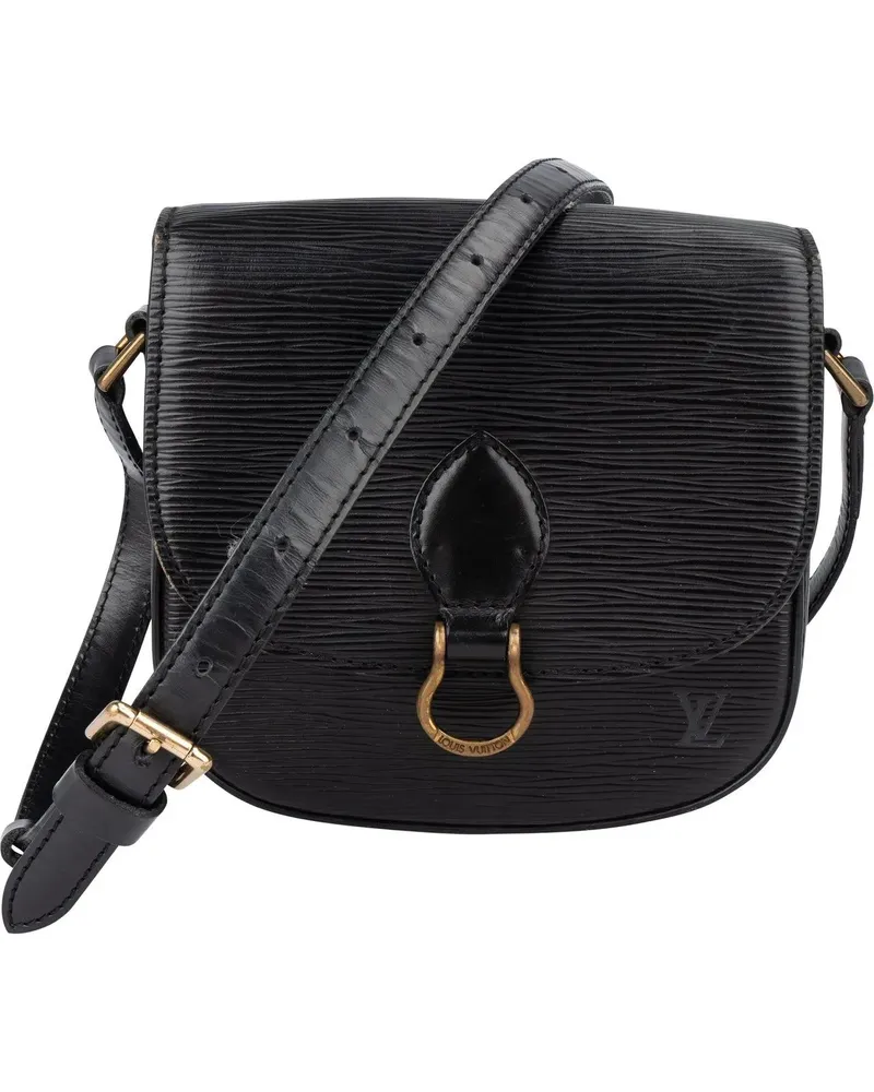 Louis Vuitton Crossbody Bags  Noir Epi Leather Saint Cloud PM Cros schwarz Schwarz