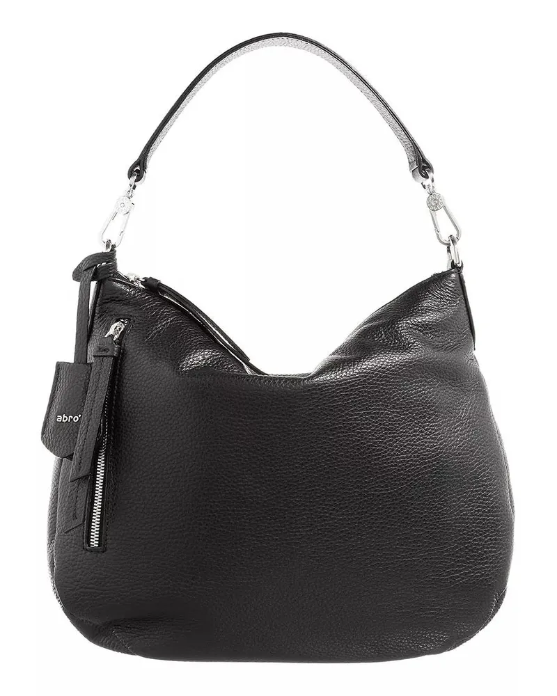 Abro Hobo Bags Beutel Juna Small Nos/ Black/Nickel schwarz Schwarz
