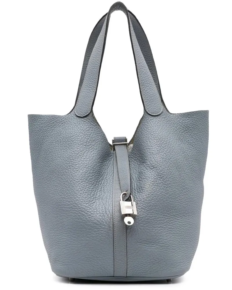 Hermès Crossbody Bags Clemence Picotin Lock 26 blau Blau
