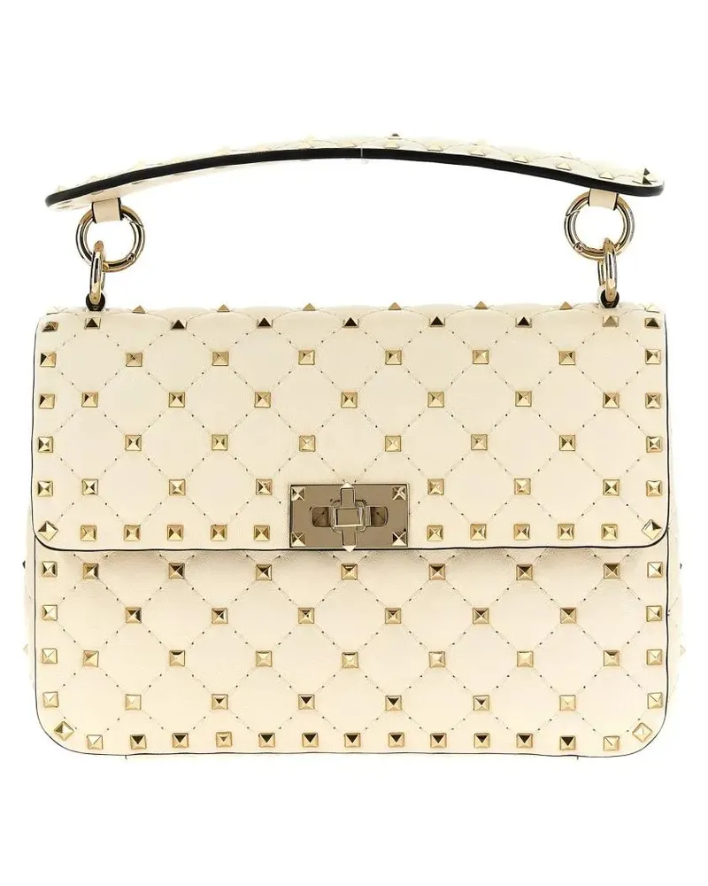 Valentino Garavani Hobo Bags Rockstud Spike' Shoulder Bag weiß Weiß
