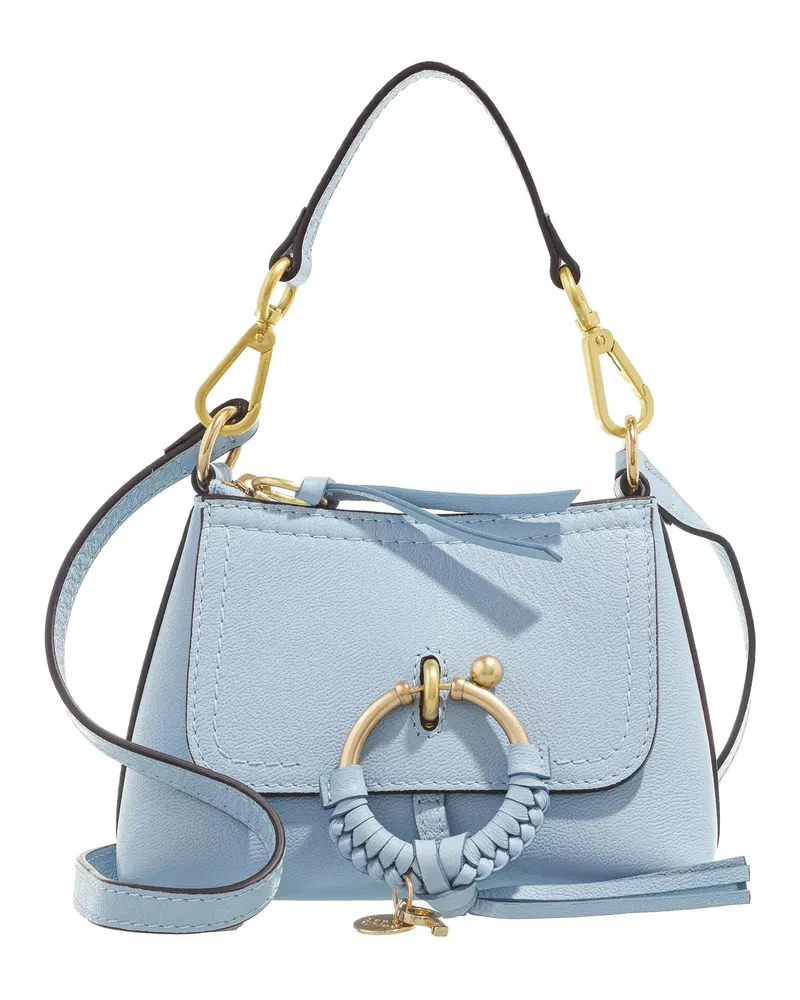 See by Chloé Crossbody Bags Joan Crossbody Bag Mini Leather Blau