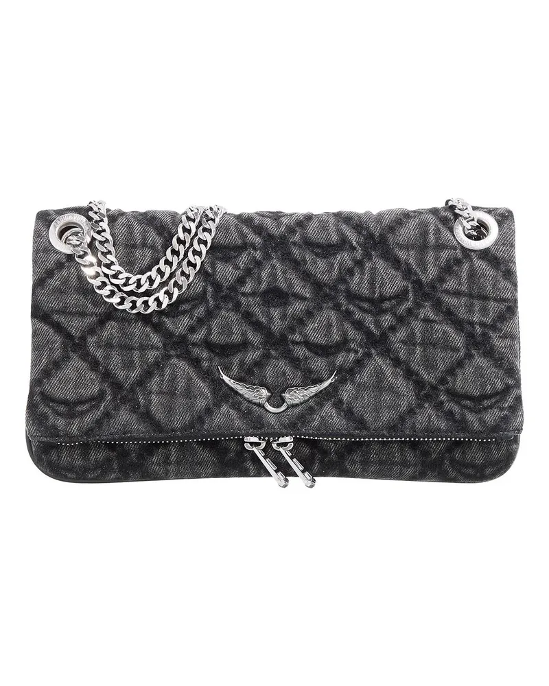 Zadig & Voltaire Crossbody Bags Rock Ii Denim Monogram dunkelgrau 