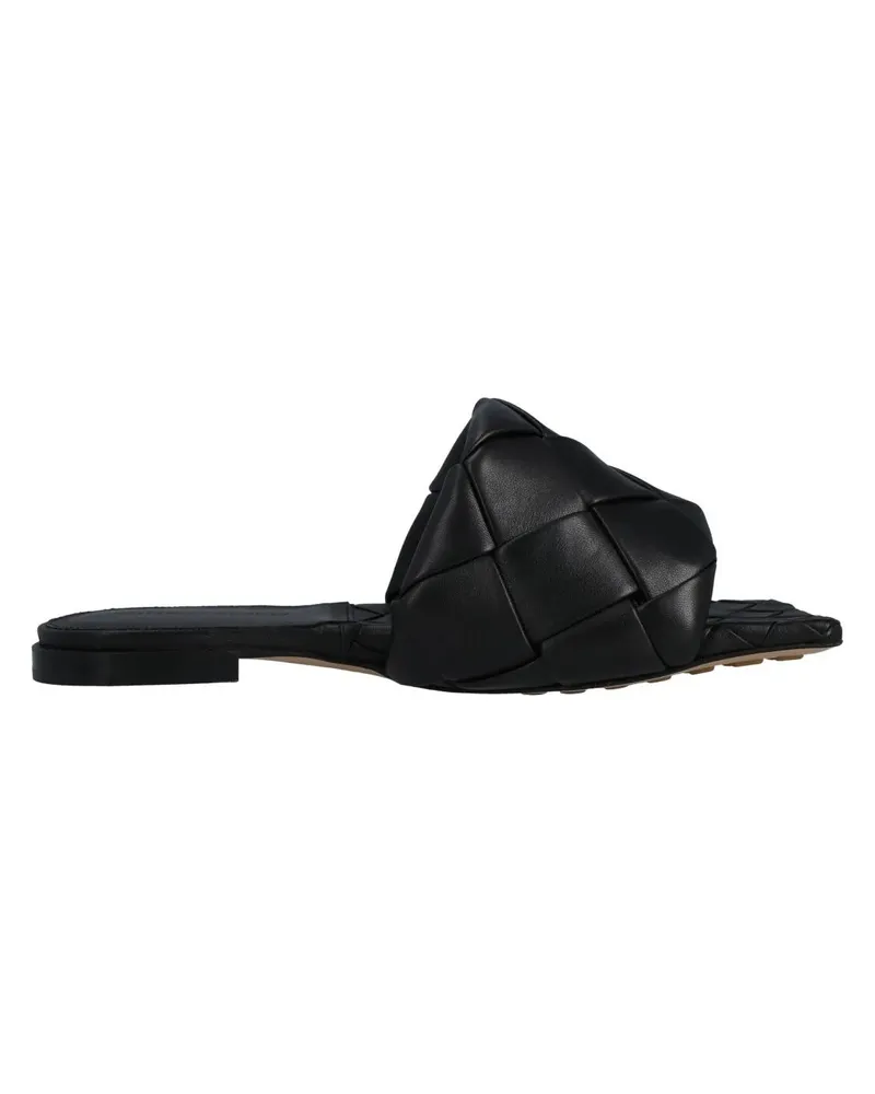 Bottega Veneta Sandalen Lido Flat Sandal Black schwarz Schwarz