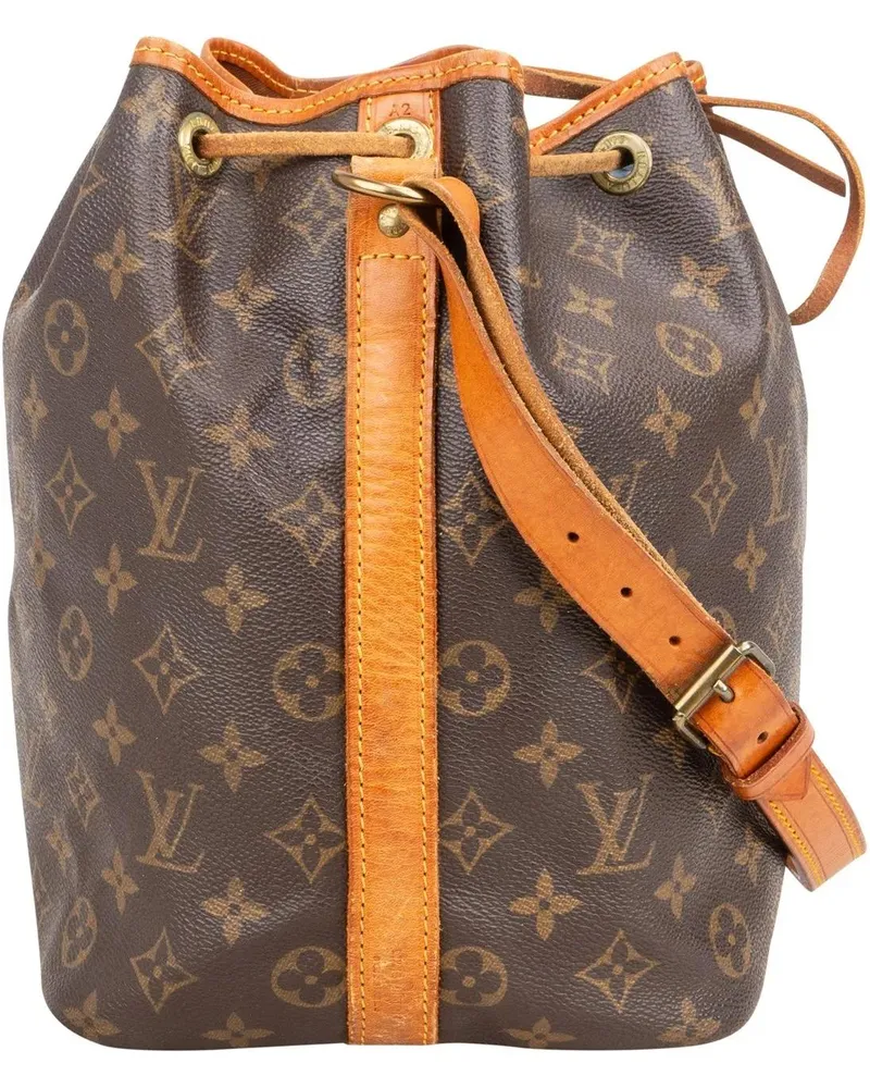 Louis Vuitton Crossbody Bags  Canvas Monogram Sac Noe Petit Should braun Braun