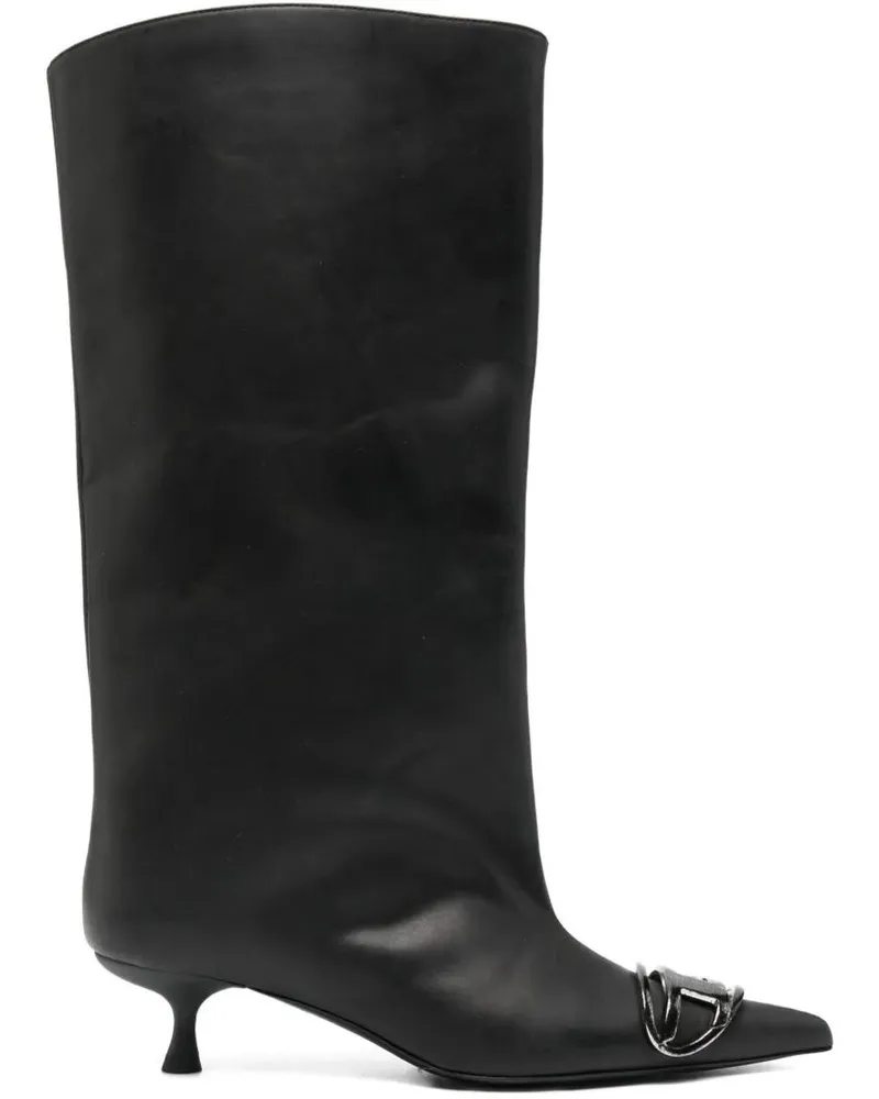 Diesel Stiefel Boots Black schwarz Schwarz