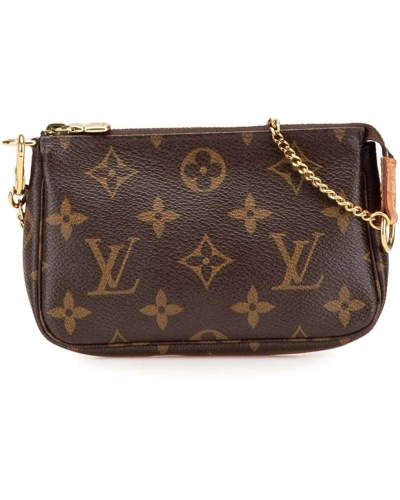 Louis Vuitton Crossbody Bags 2013 Monogram Mini Pochette Accessoires braun Braun