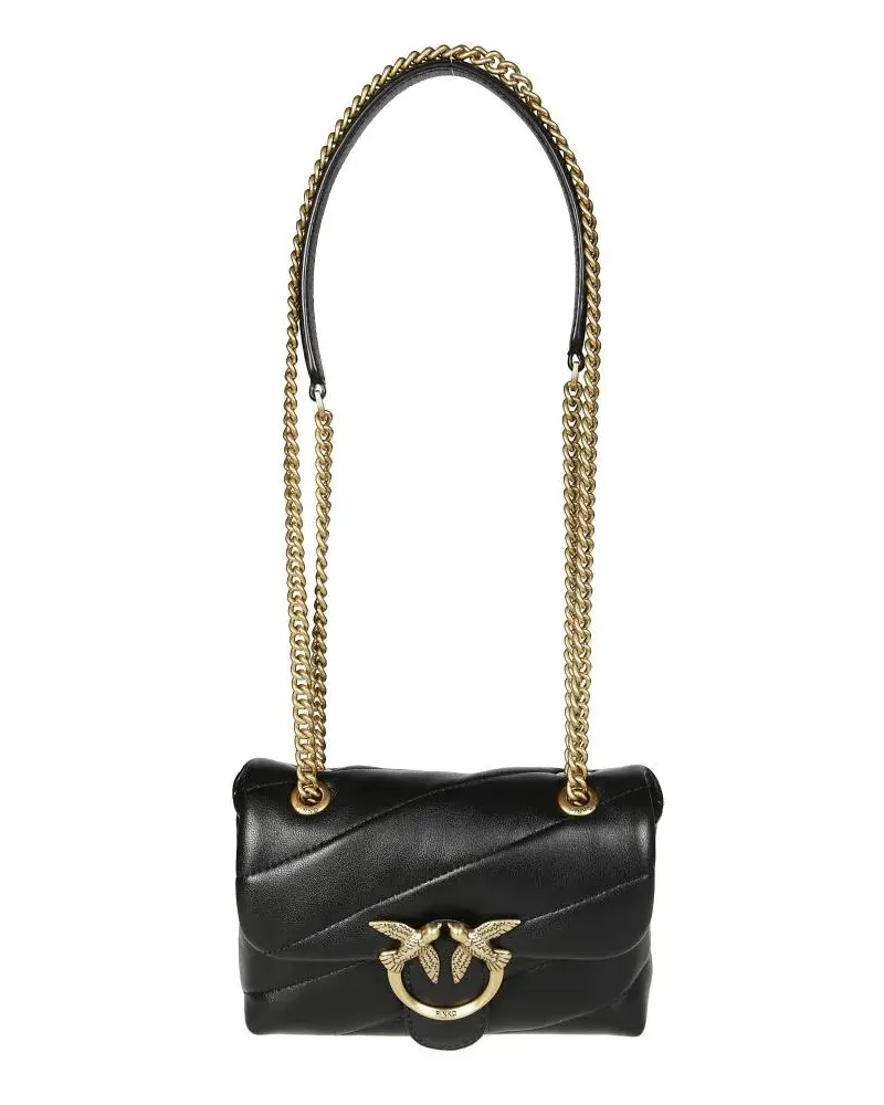 Pinko Hobo Bags Love Puff Baby Shoulder Bag schwarz Schwarz
