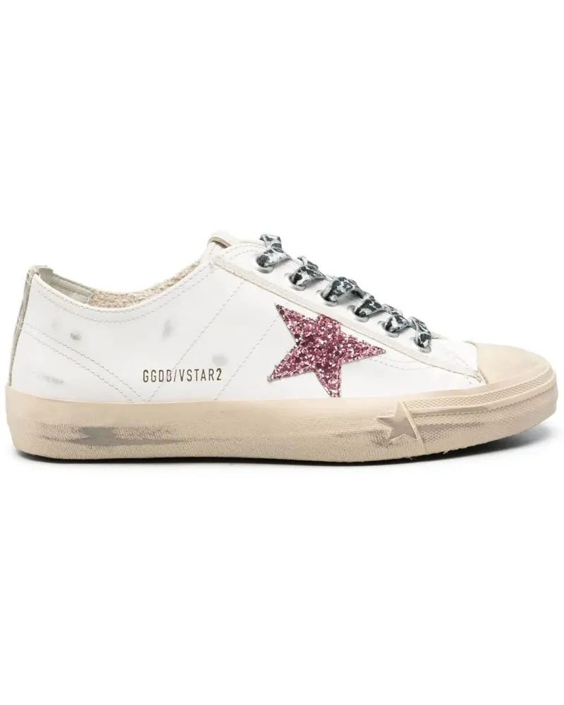 Golden Goose Low-Top Sneaker Sneakers Whiteburgundy rot Rot