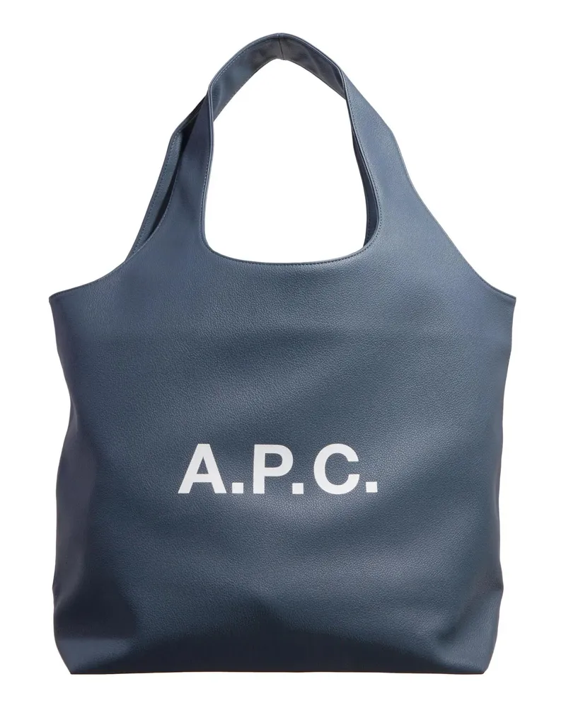 A.P.C. Shopper & Totes Tote Ninon blau Blau