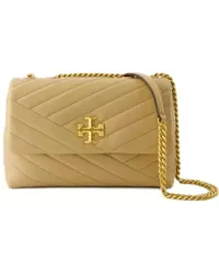 Tory Burch Shopper Kira Chevron Small Convertible Bag - Leather - Des Beige