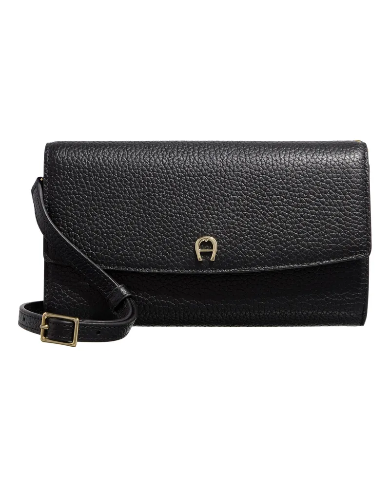 Aigner Portemonnaie Wallet on Chain Schwarz