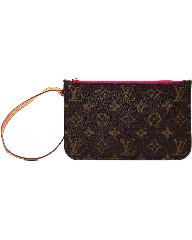Louis Vuitton Kosmetiktaschen Monogram Neverfull Pochette PM braun Braun