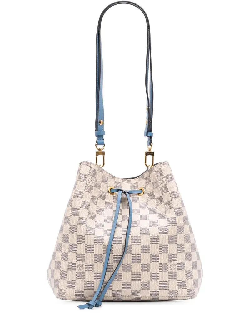 Louis Vuitton Hobo Bags Damier Azur Neonoe MM weiß Weiß