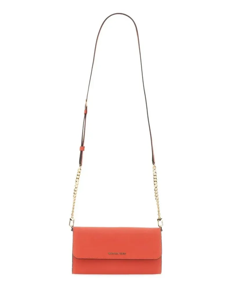 Michael Kors Portemonnaie Cow Leather Wallet With Detachable Shoulder Strap rot Rot