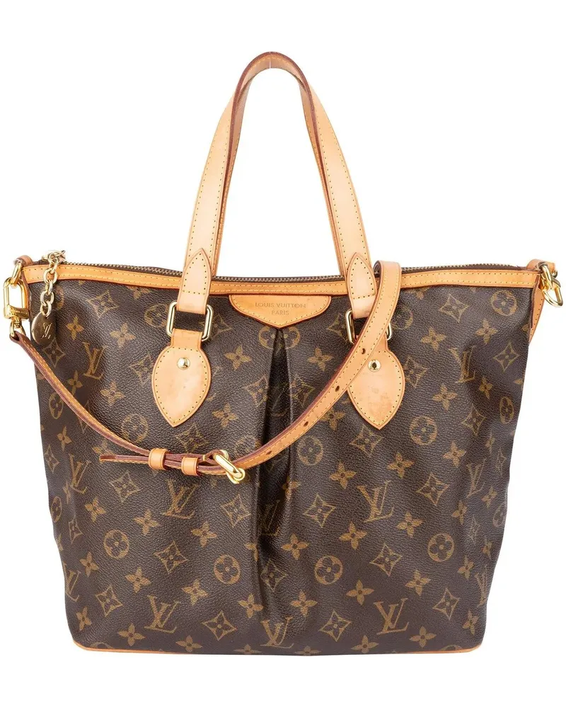Louis Vuitton Crossbody Bags  Canvas Monogram Palermo PM Handbag braun Braun