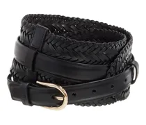 Gürtel 85Mm Braided Waist Belt Set schwarz