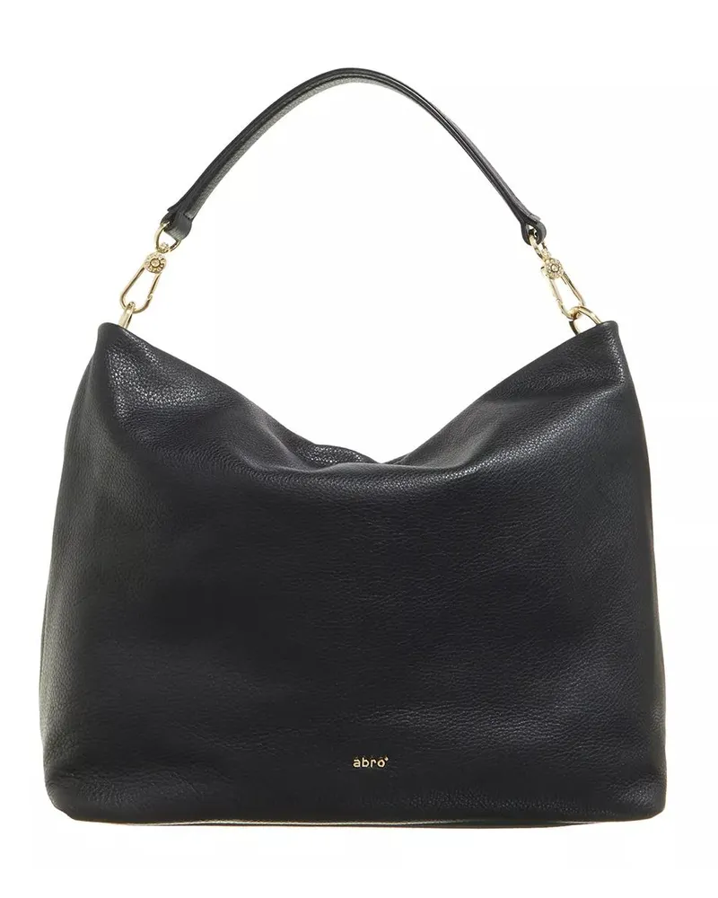 Abro Hobo Bags Beutel Kaia/ Black/Gold schwarz Schwarz