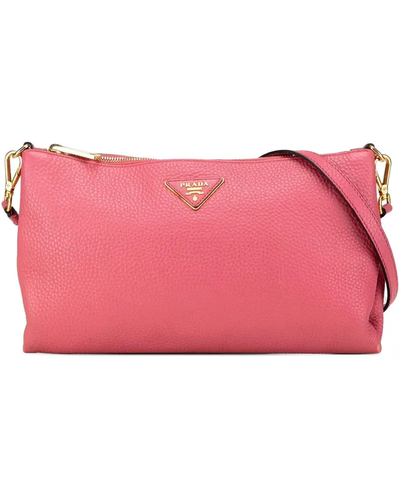 Prada Hobo Bags Vitello Daino Crossbody pink Rosa