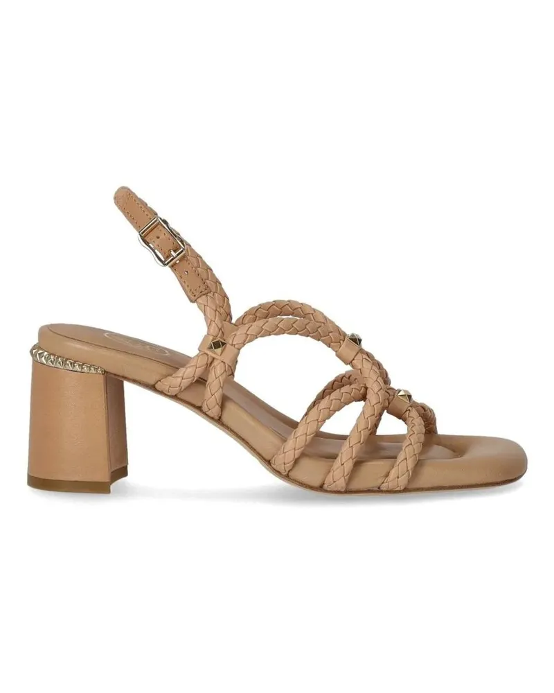 ash Sandalen Jasmine Skin Heeled Sandal braun Braun