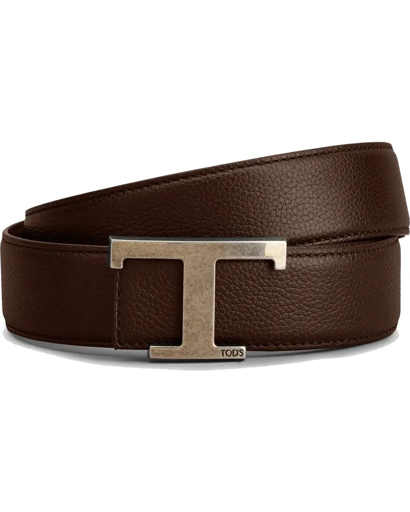 TOD'S Gürtel Belts Tabacco Scuro Nero braun Braun