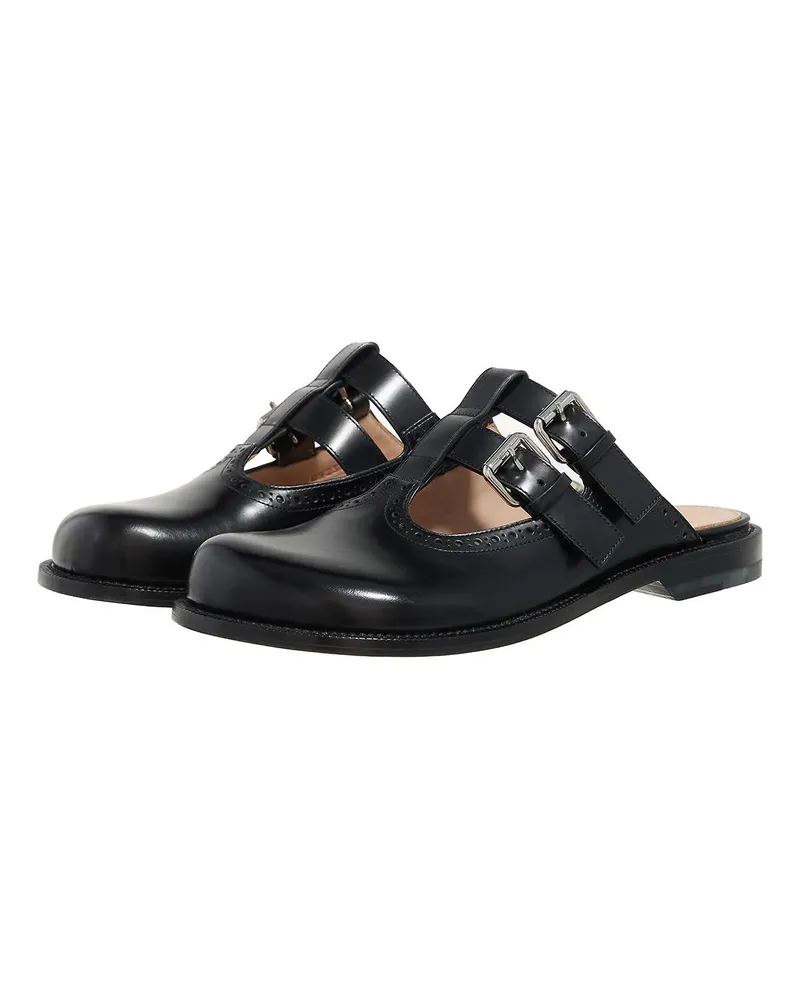 Loewe Slipper & Pantoletten Campo Mary Jane Mule schwarz Schwarz