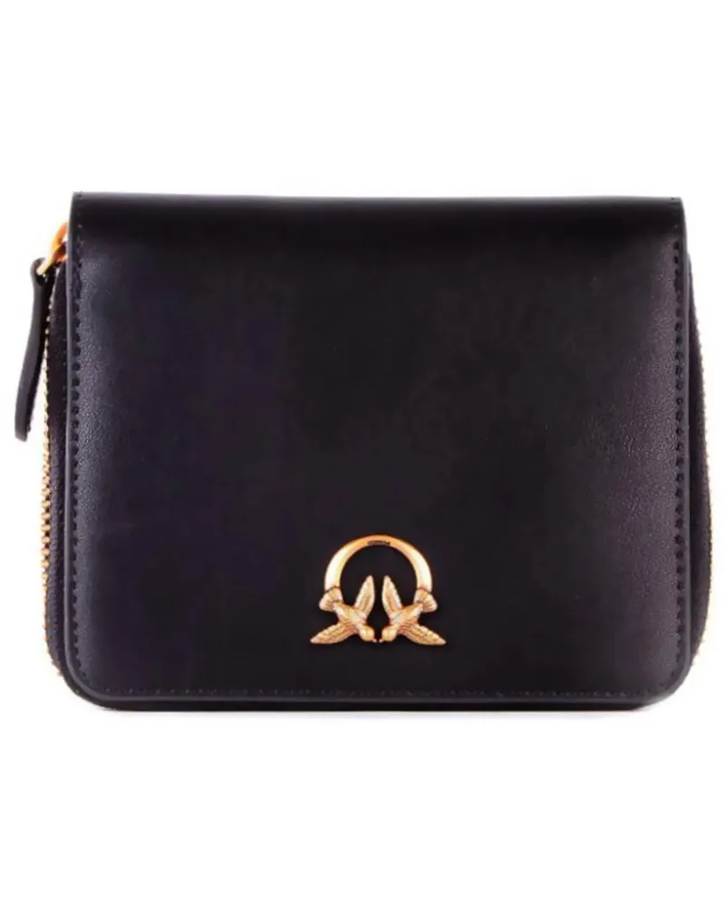 Pinko Portemonnaie Wallets Nero Gold bunt Bunt