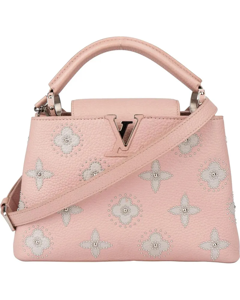 Louis Vuitton Crossbody Bags  Limited Pink Taurillon Flower Capuci rot Rot
