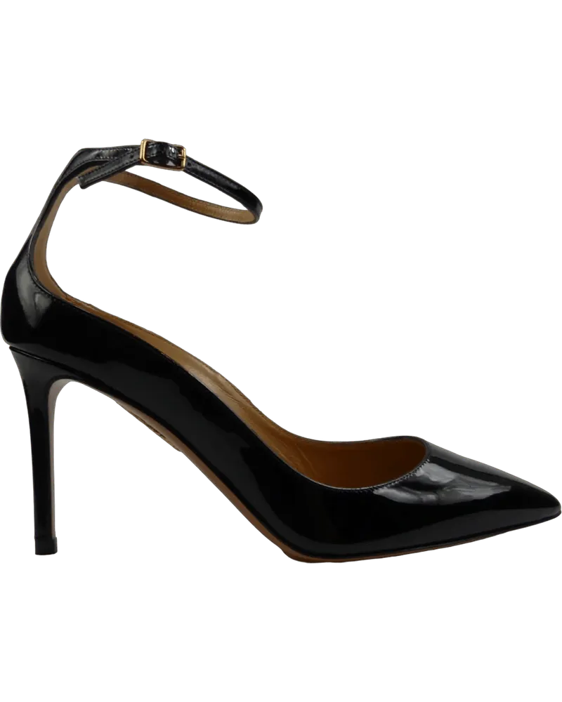 Aquazzura Hohe Schuhe Decollete Nero Lucido schwarz Schwarz