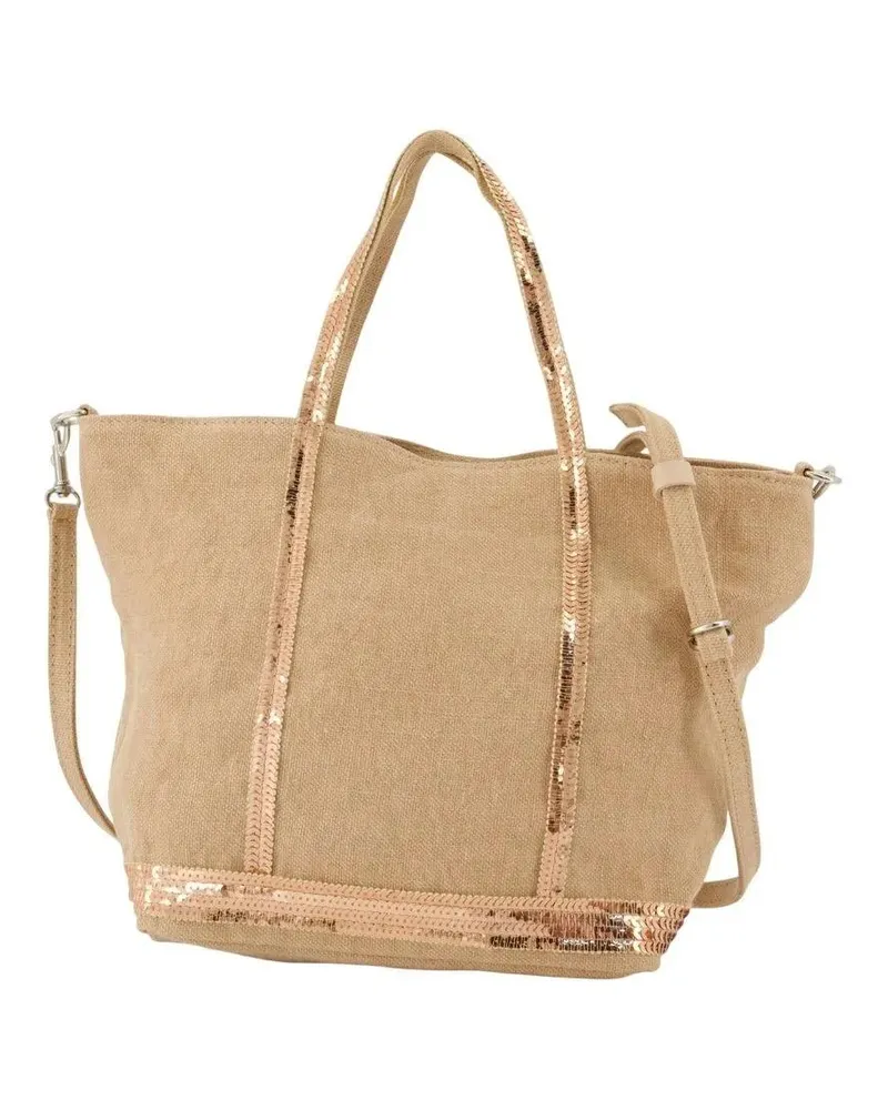 Vanessa Bruno Shopper & Totes S Shopper Bag - Linen - Pink pink Rosa