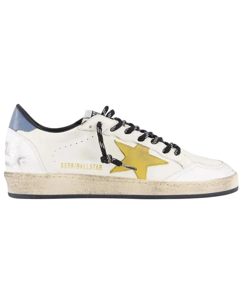 Golden Goose Low-Top Sneaker Sneakers Whitehoneywater Blue weiß Weiß
