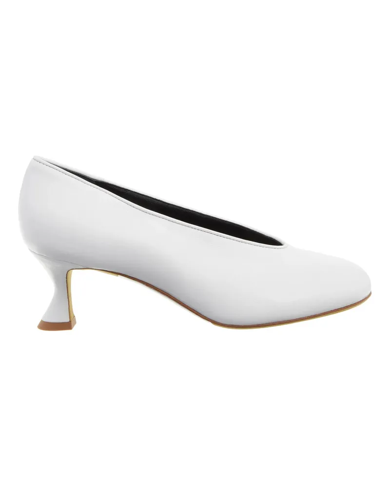 Moschino Hohe Schuhe SCARPAD.DK MS16/55 NAPPA BIANCO weiß Weiß