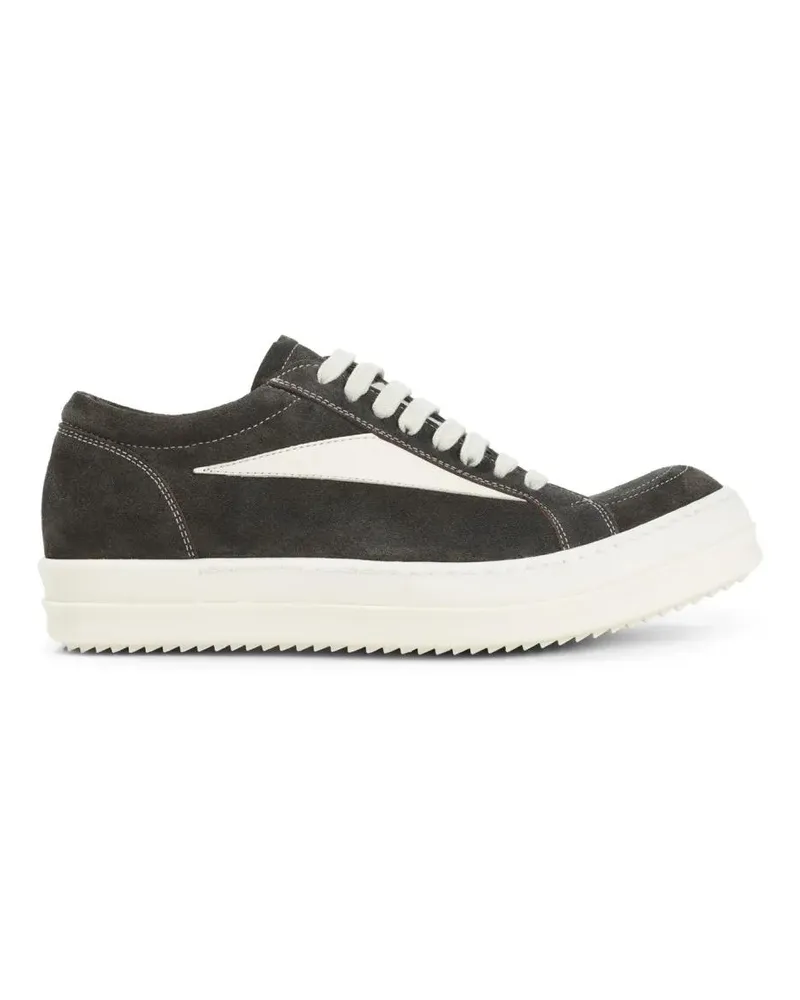Rick Owens Low-Top Sneaker Contemporary Low-Top Sneakers In Dark Suede Leathe braun Braun