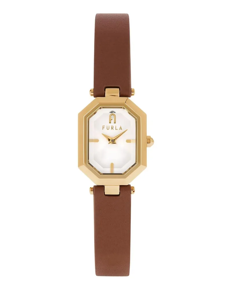 Furla Uhren Analoge Uhr  Octagonal blue Blau