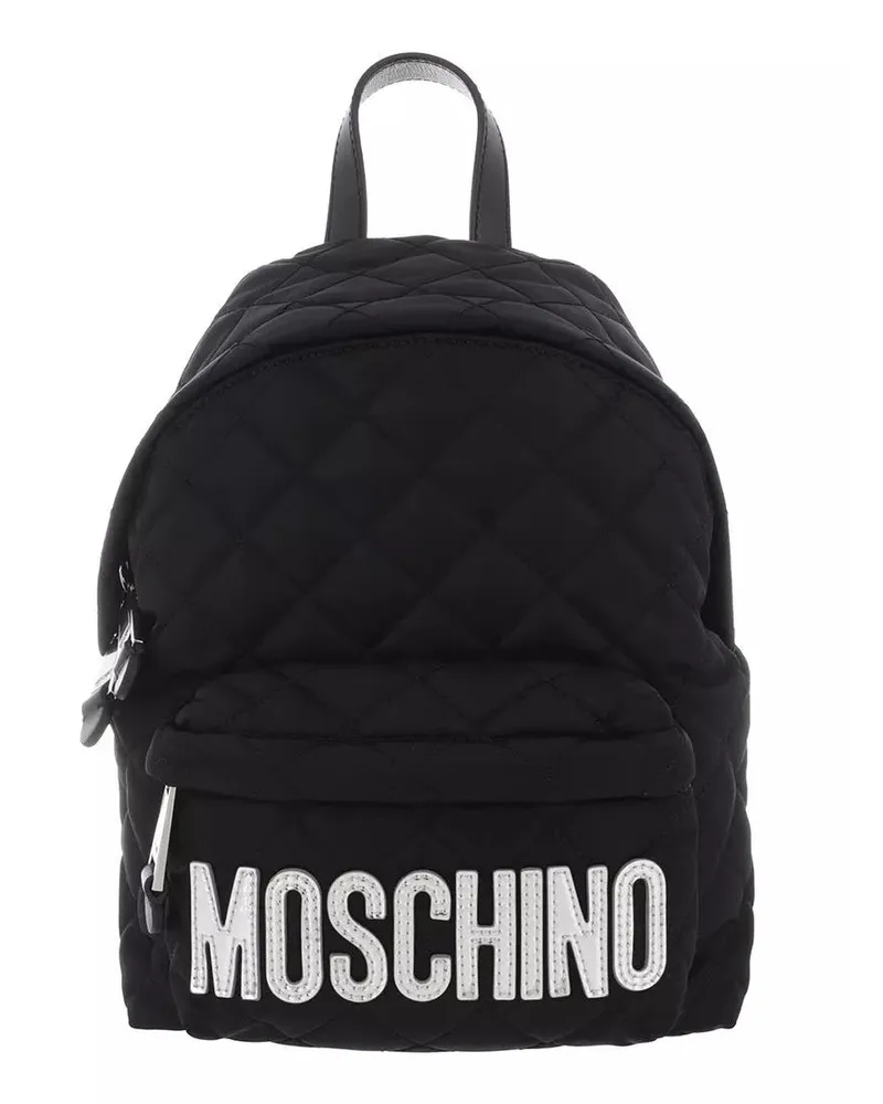 Moschino Rucksäcke Backpack schwarz Schwarz