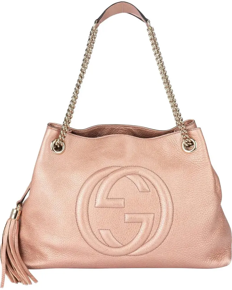 Gucci Crossbody Bags  Leather GG Soho Crossbody Bag bunt Bunt
