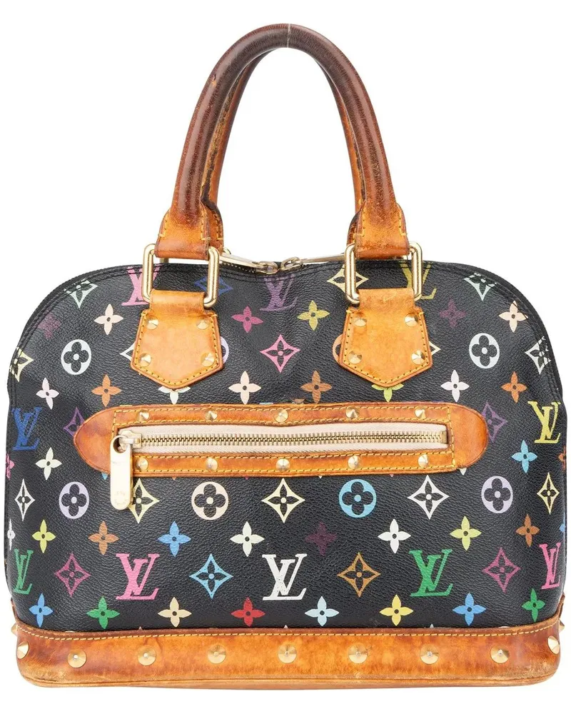 Louis Vuitton Crossbody Bags  Murakami Multicolor Alma PM Handbag schwarz Schwarz