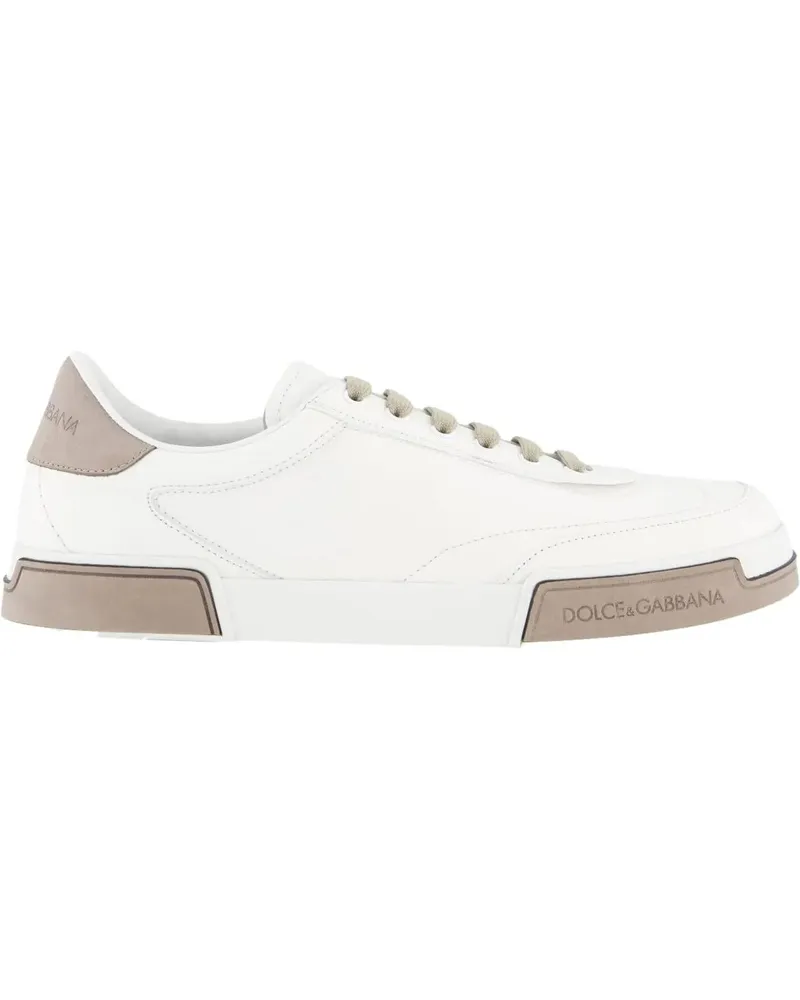 Dolce & Gabbana Heren Oxford Sneaker Wit weiß Weiß