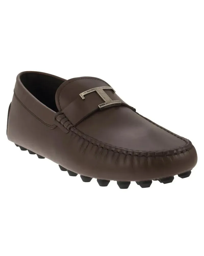 TOD'S Loafer Moccasin With Macro Rubbers braun Braun