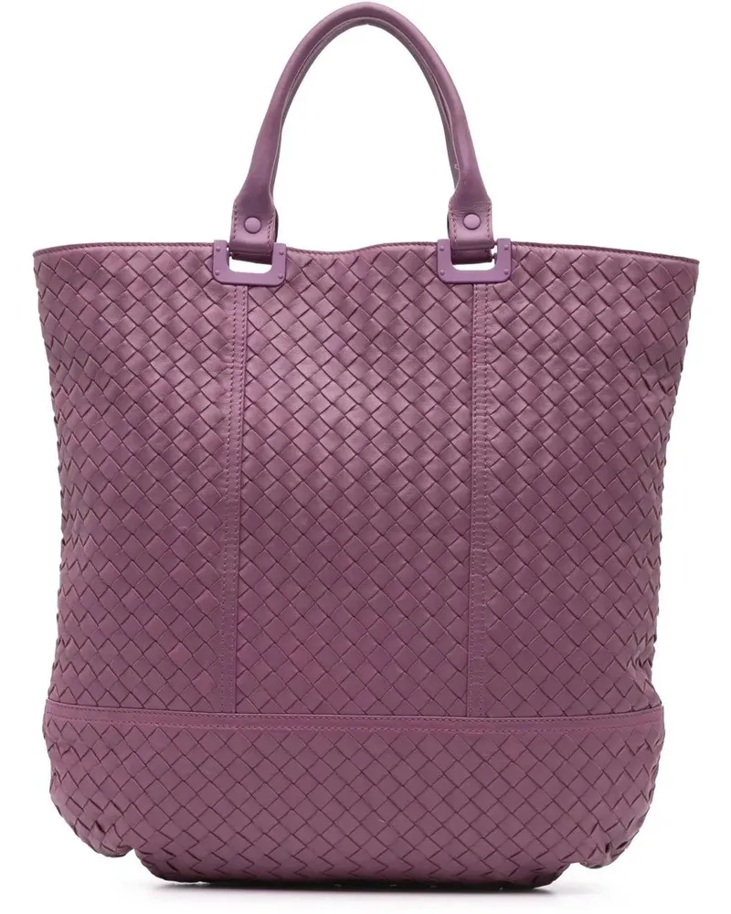Bottega Veneta Shopper Nappa Intrecciato Tote lila Lila