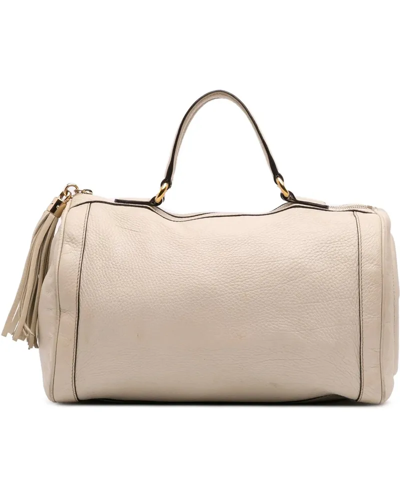 Gucci Crossbody Bags 2016-2024 Leather Soho Boston weiß Weiß