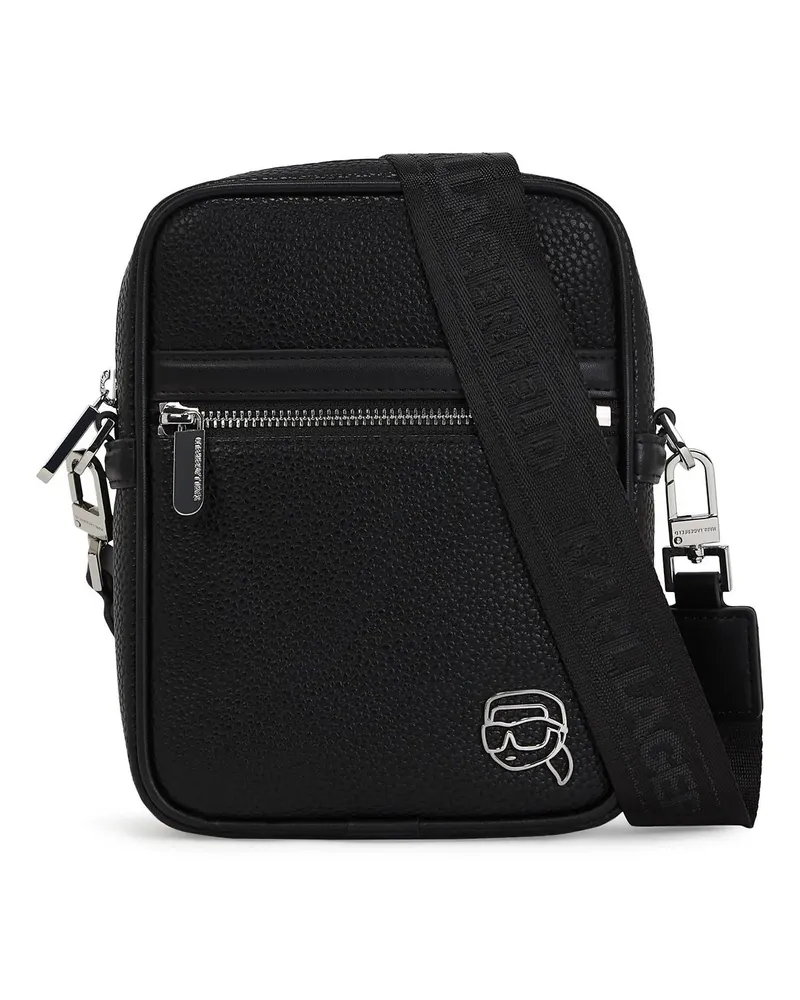 Karl Lagerfeld Crossbody Bags IKON OUTLINE UMHÄNGETASCHE schwarz Schwarz