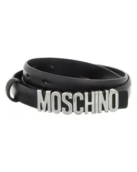 Moschino Gürtel Belt Schwarz