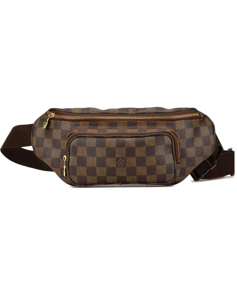 Louis Vuitton Bauchtaschen 2006 Damier Ebene Melville Belt Bum Bag braun Braun