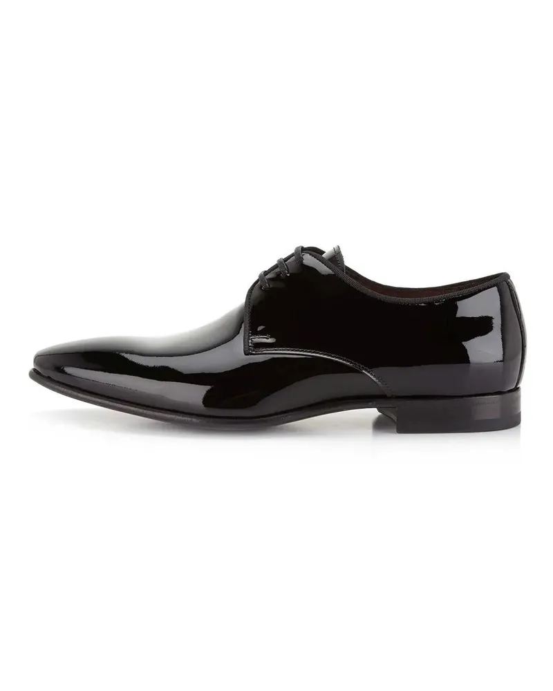 Van Bommel Loafers & Ballerinas Herren Schnürer elegant Schwarz