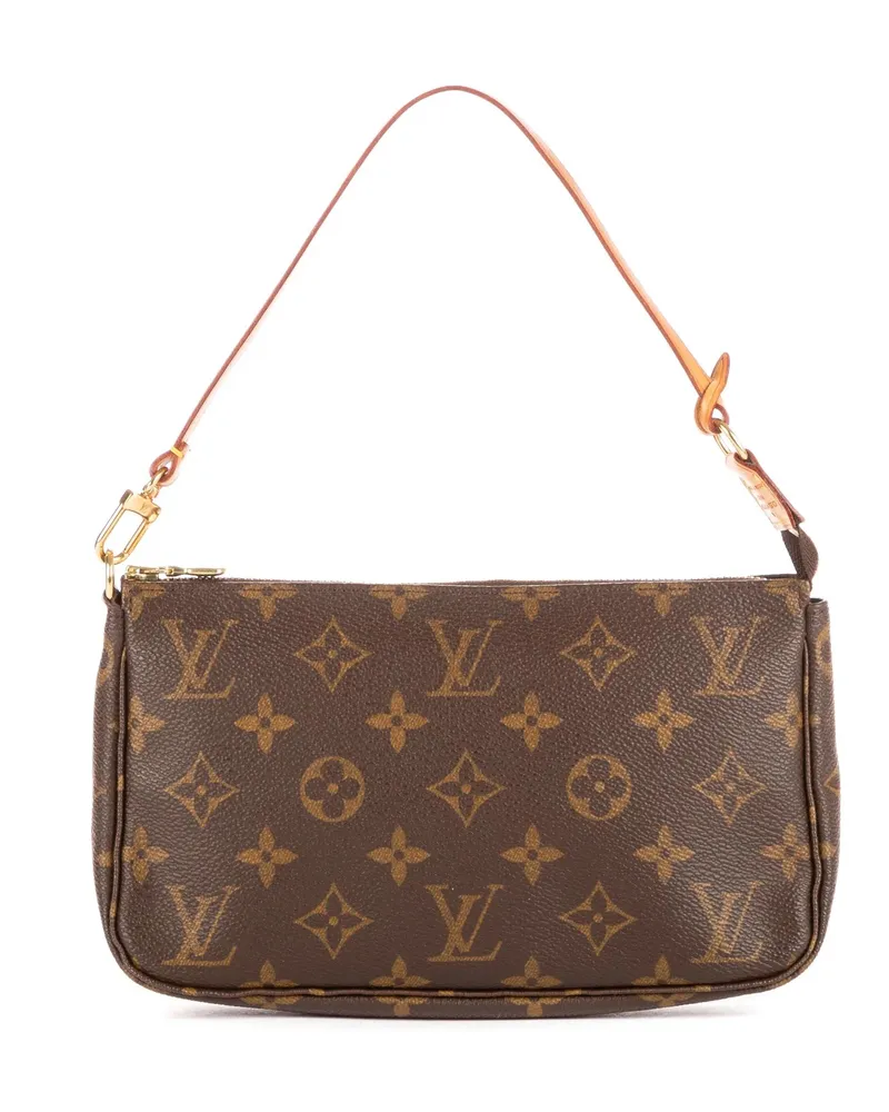 Louis Vuitton Crossbody Bags Accessory Pouch braun Braun