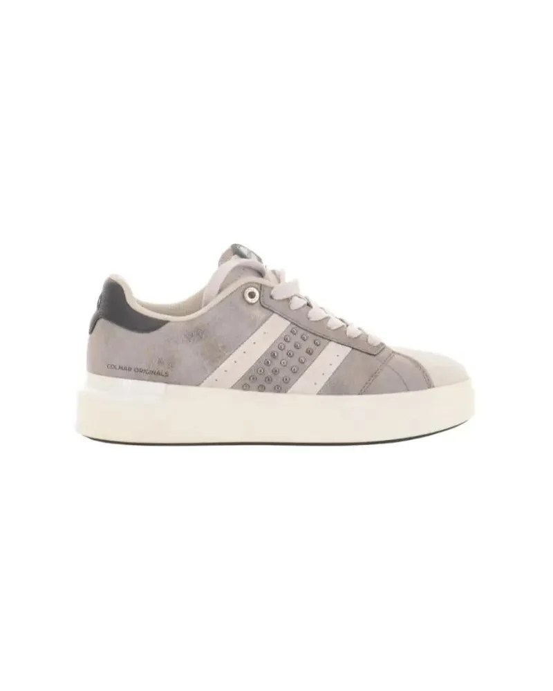 Colmar Low-Top Sneaker Microfibre And Suede Shoes With Studded Detailing beige Beige
