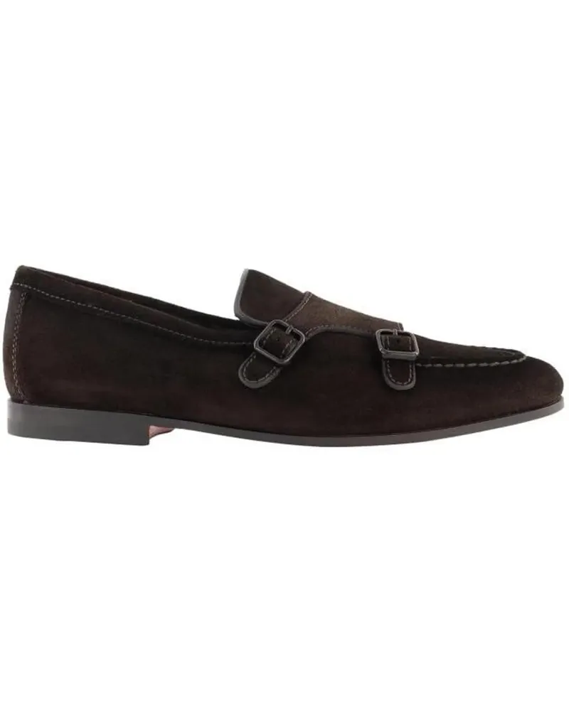 Santoni Loafer Dong braun Braun