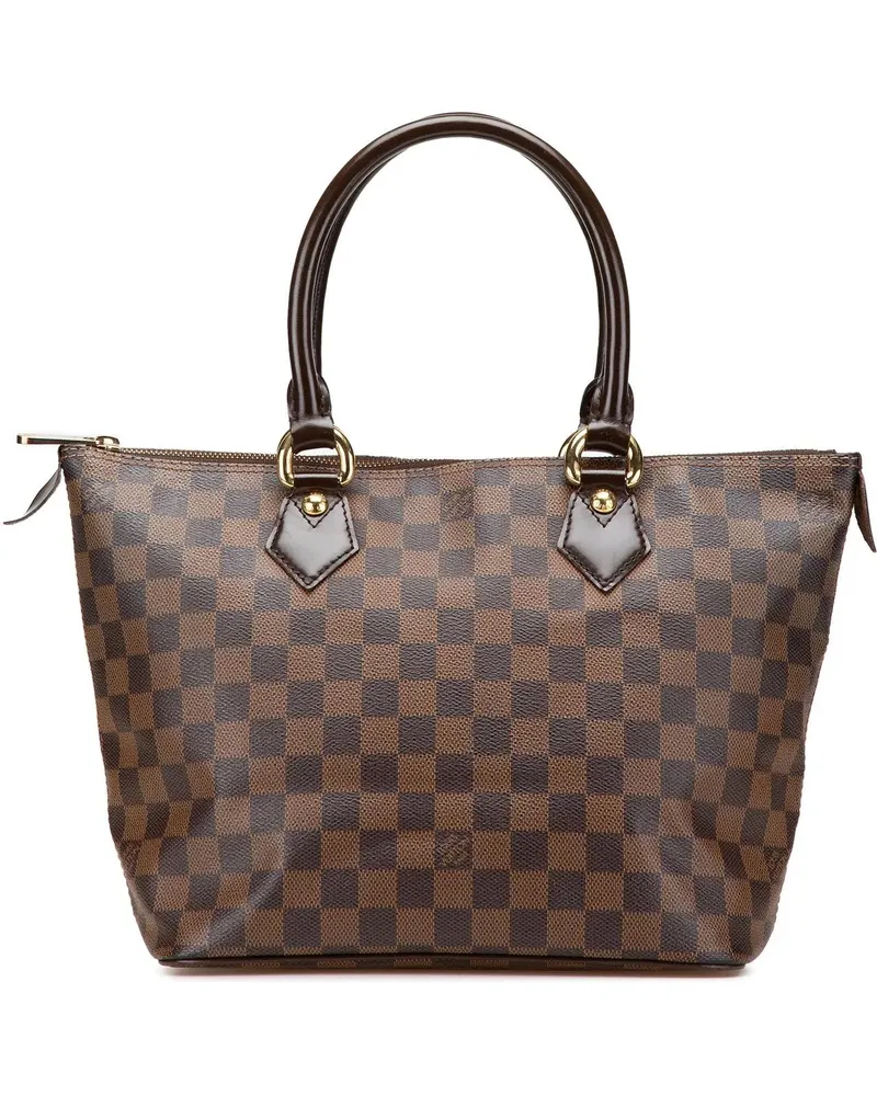 Louis Vuitton Crossbody Bags Damier Ebene Saleya PM braun Braun
