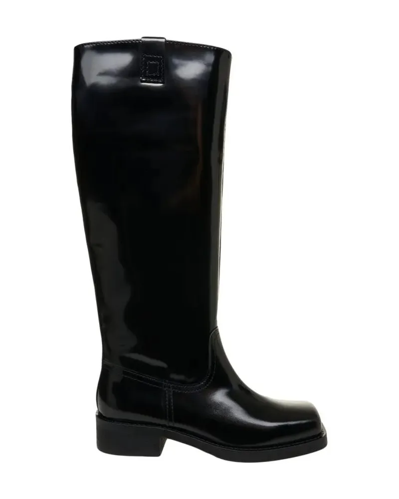 Billi Bi Stiefel Knee-High Boots In Patent Leather schwarz Schwarz